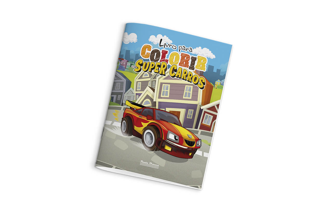 Livros Para Colorir 8PG Carros